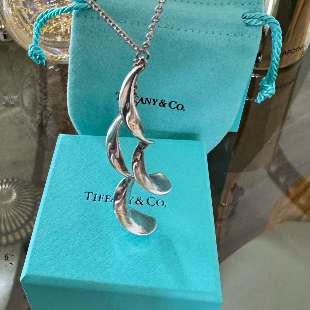 Tiffany sterling silver necklace.